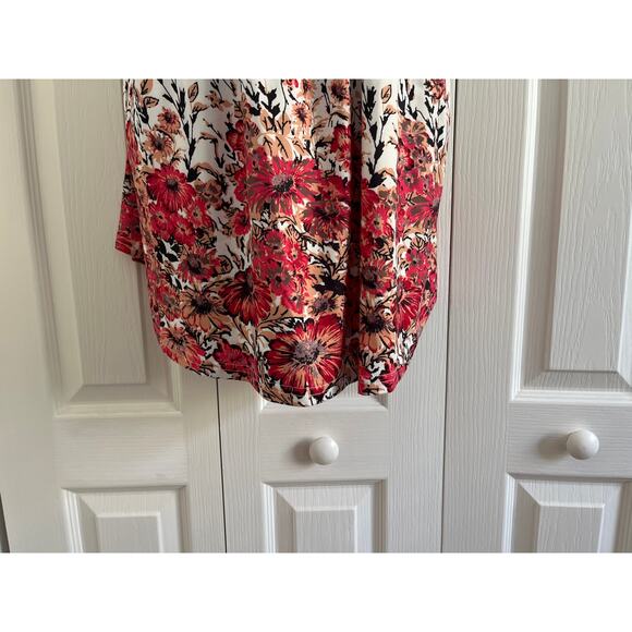 Women's Casual Round Neck Short Sleeve Tunic Top for Leggings Loose Blouse Shirt - Picture 5 of 8